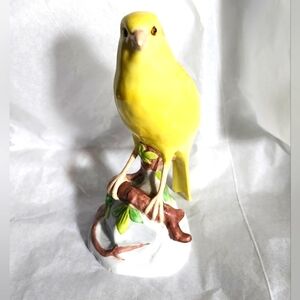 Vtg Copelands Spode China Yellow Canary Figurine